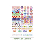 Cuaderno A4 Norpac Places X80Hj Rayado 4506R
